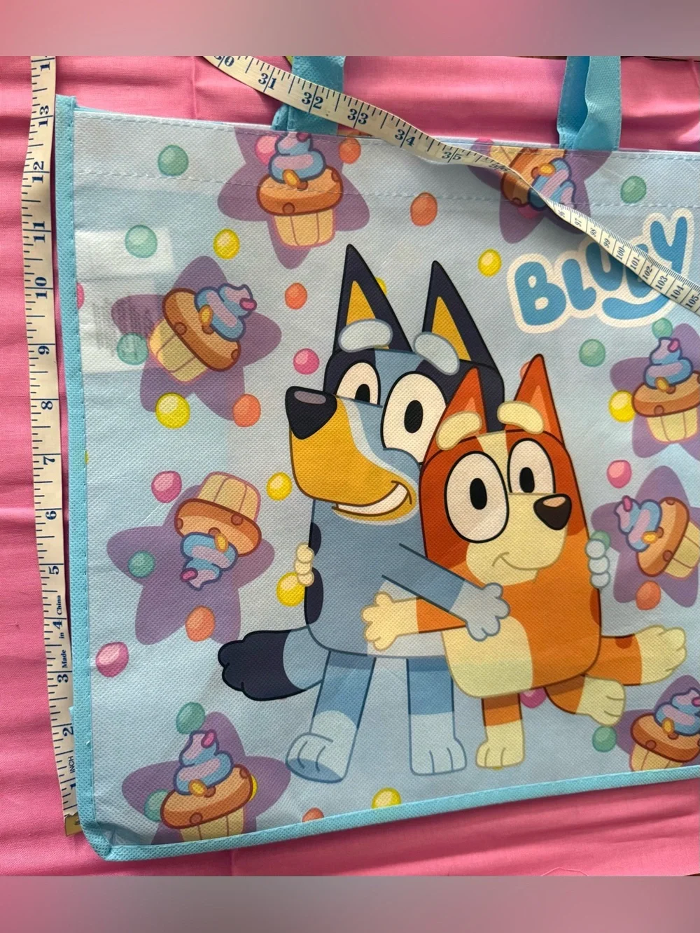 Lightweight Bluey Tote and Wallet Set